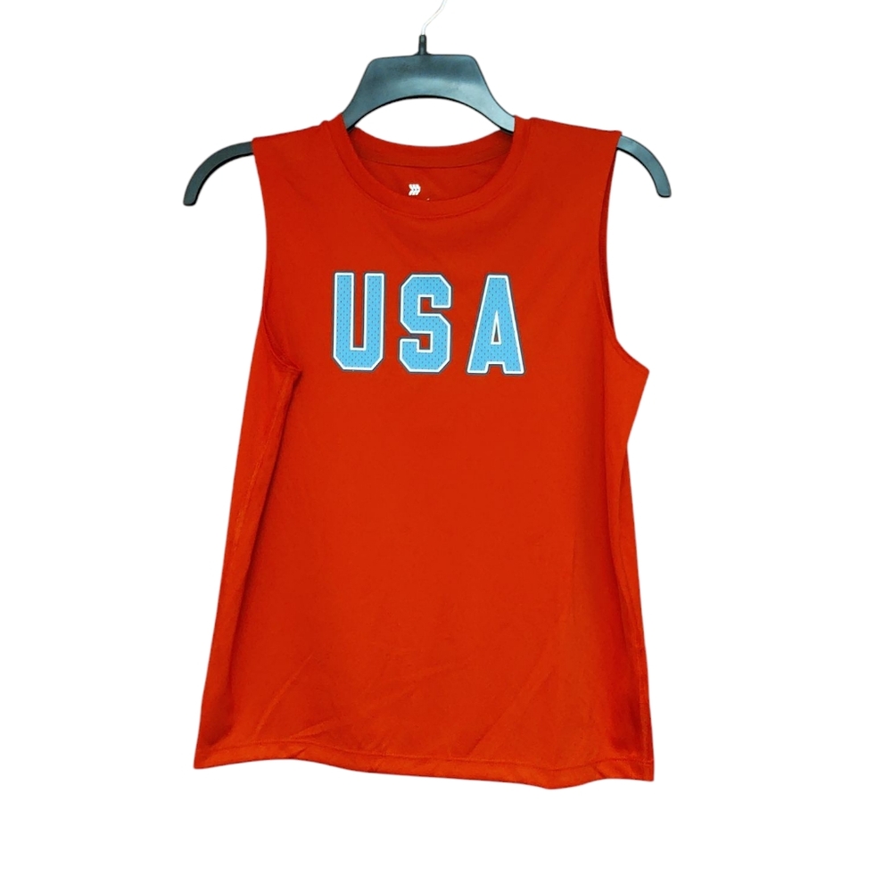 All in Motion USA Tank Top Athletic Wear Boys 10/12